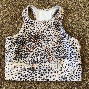 Printed Sport Bra Crop Yoga top